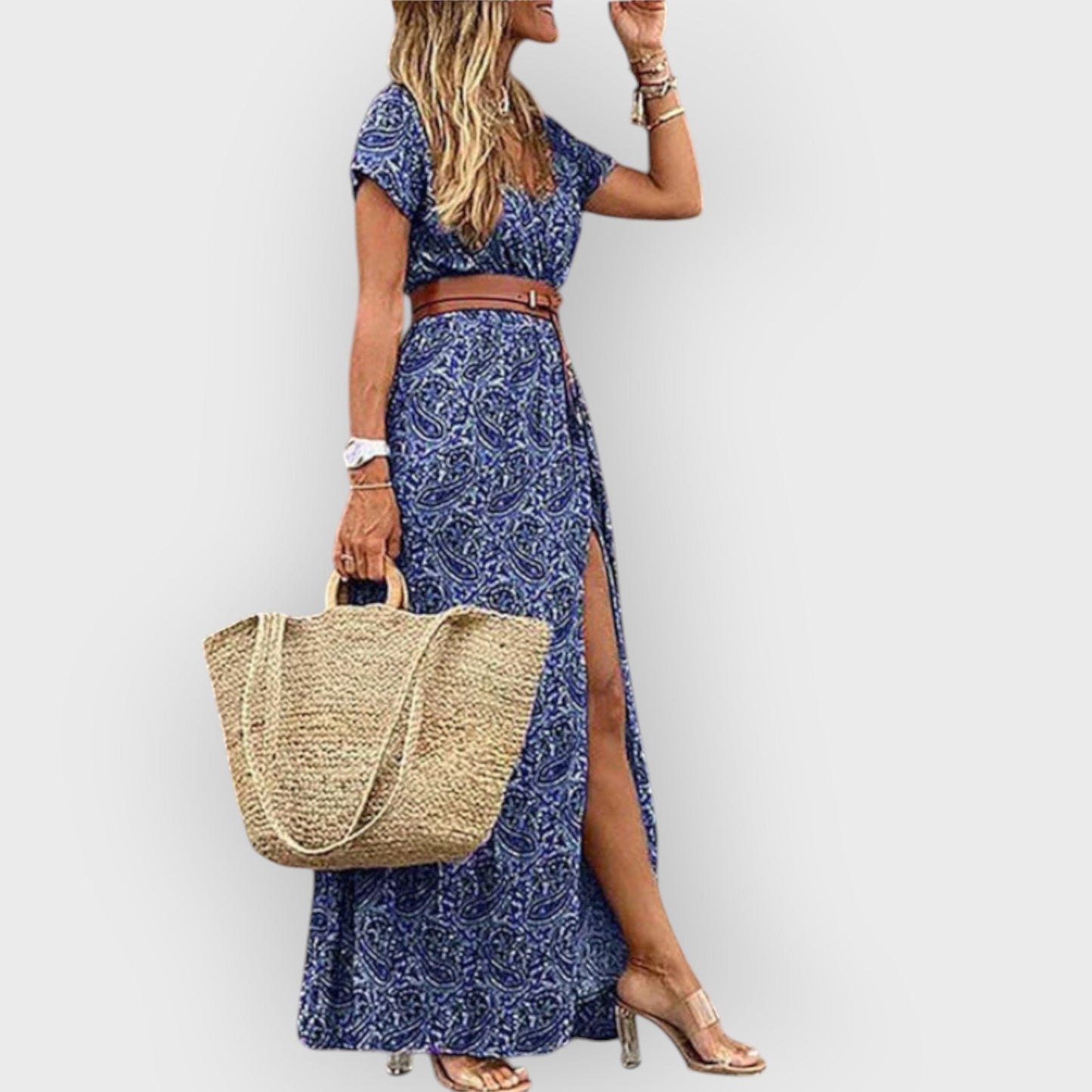 Nuala – Festlig boho-maxiklänning