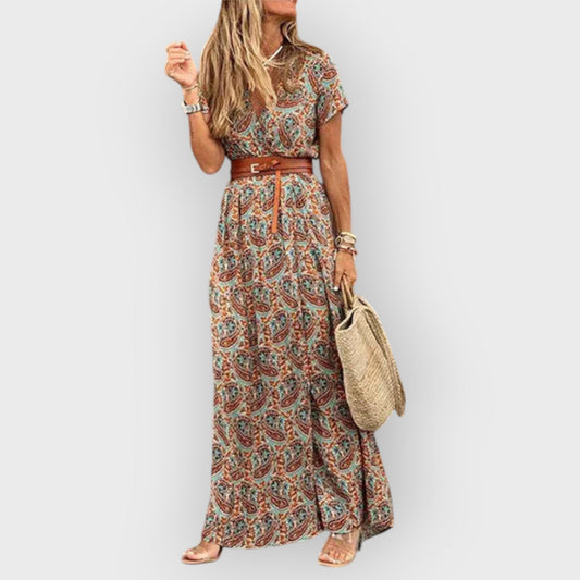 Nuala – Festlig boho-maxiklänning
