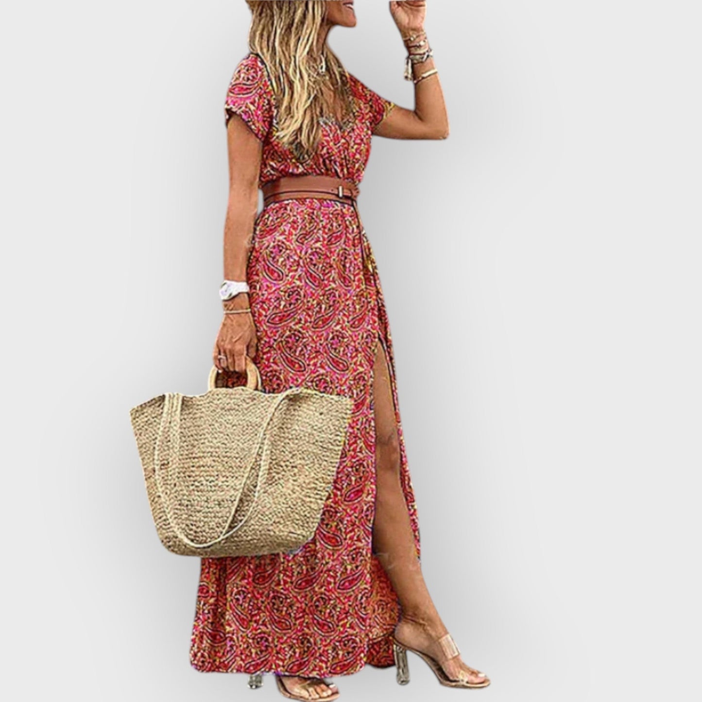Nuala – Festlig boho-maxiklänning